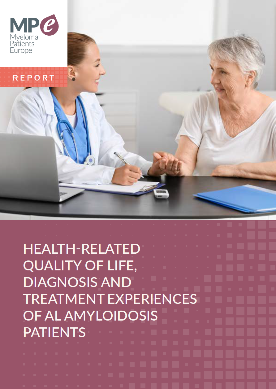 Report “Health-related quality of life, diagnosis and treatment experiences of AL amyloidosis patients”