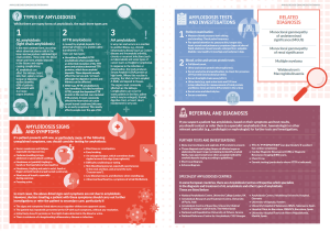 amyloidosis diagnosis pathway